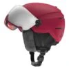 Atomic Atomic Savor Amid Visor HD Helmet - Dark Red -MNT Ski Shop atomic savor amid visor hd helmet dark red p24755 36440 image