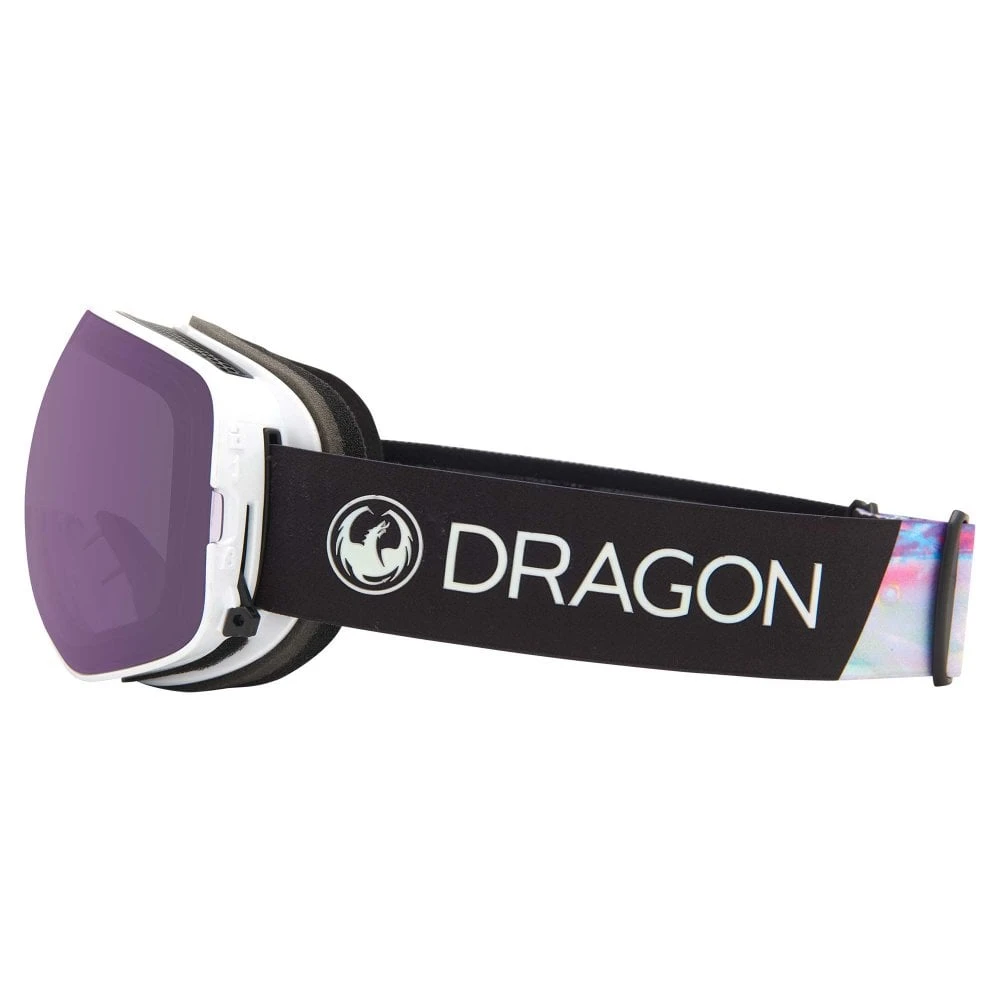 Dragon Dragon X2s Goggle - Pearl/Violet 4 Dragon Dragon X2s Goggle - Pearl/Violet - Image 2