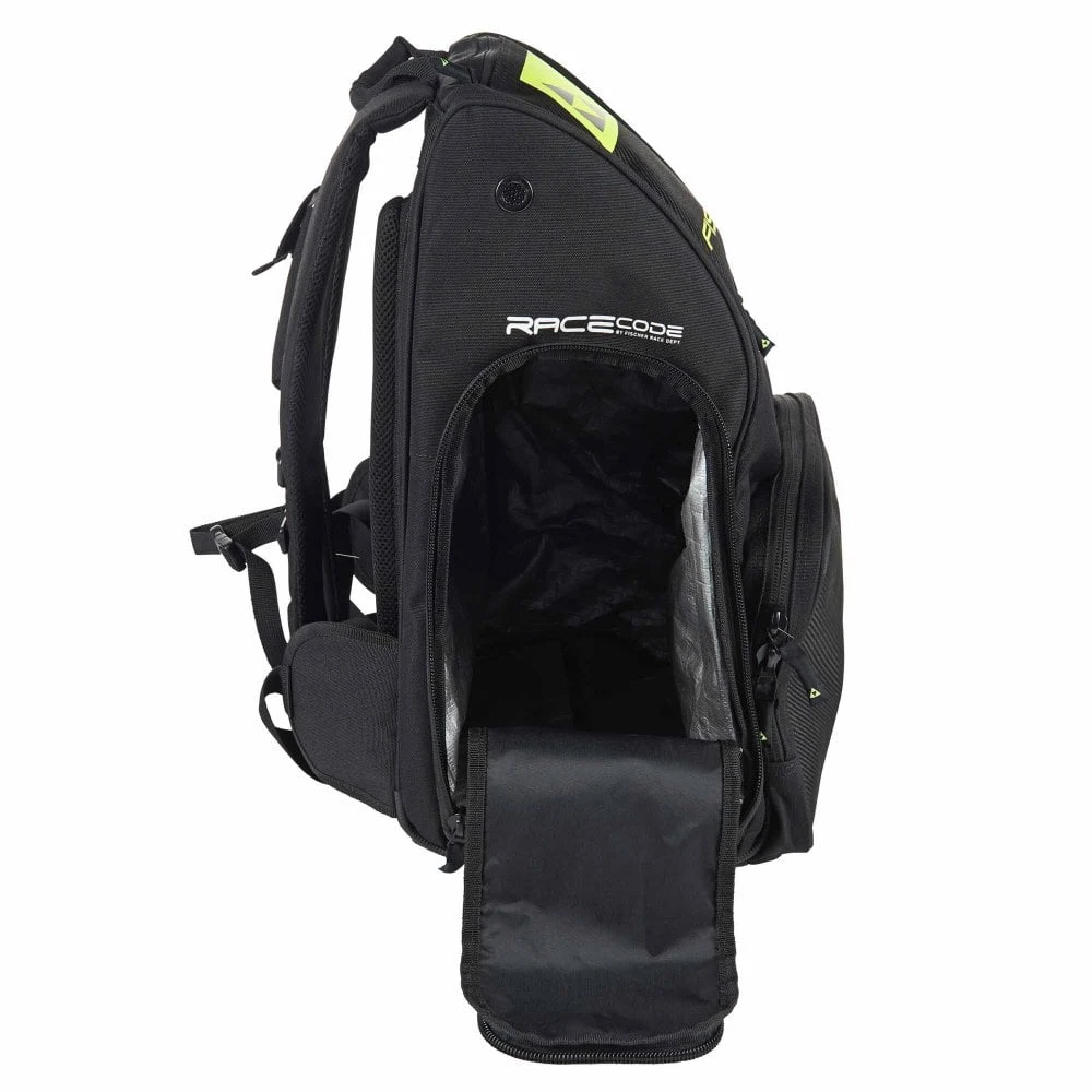 Fischer Fischer Backpack Race Junior 40L - Black/Neon Yellow 4 Fischer Fischer Backpack Race Junior 40L - Black/Neon Yellow - Image 2