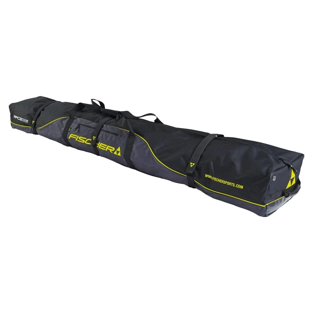 Fischer Fischer XC Performance Light Ski Case - Black/Yellow 3 Fischer Fischer XC Performance Light Ski Case - Black/Yellow