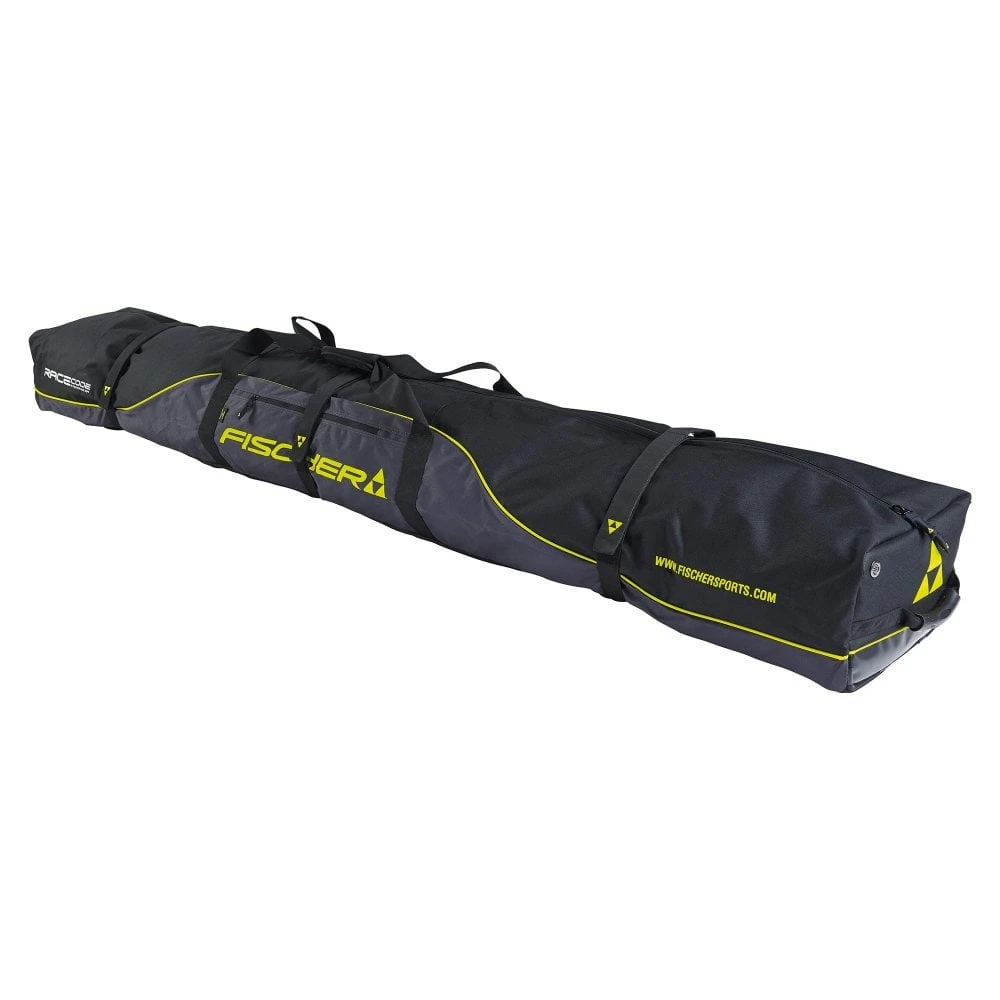 Fischer Fischer XC Performance Wheels Ski Case - Black/Yellow 3 Fischer Fischer XC Performance Wheels Ski Case - Black/Yellow