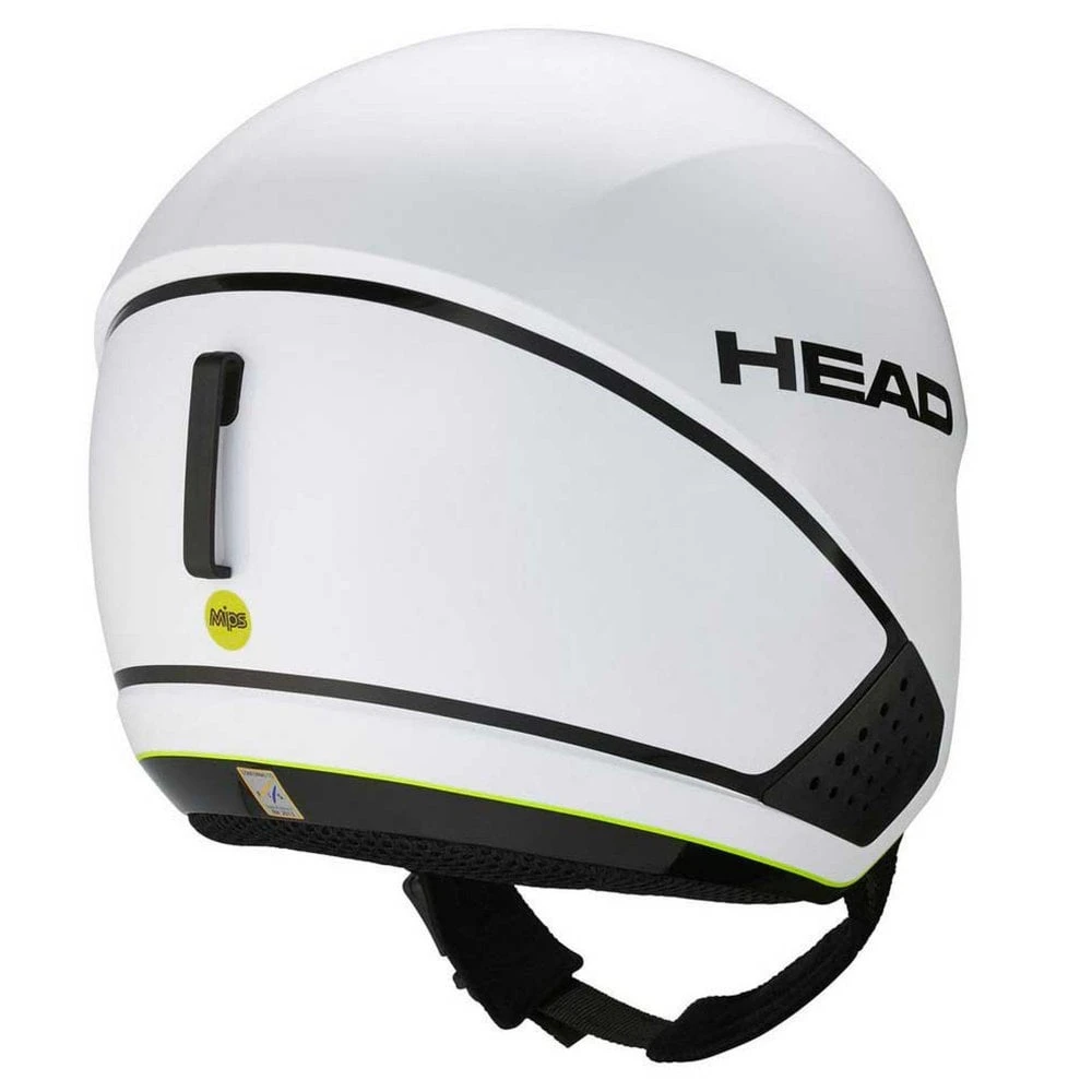 Head Head Downforce Race Ski Helmet - White 4 Head Head Downforce Race Ski Helmet - White - Image 2