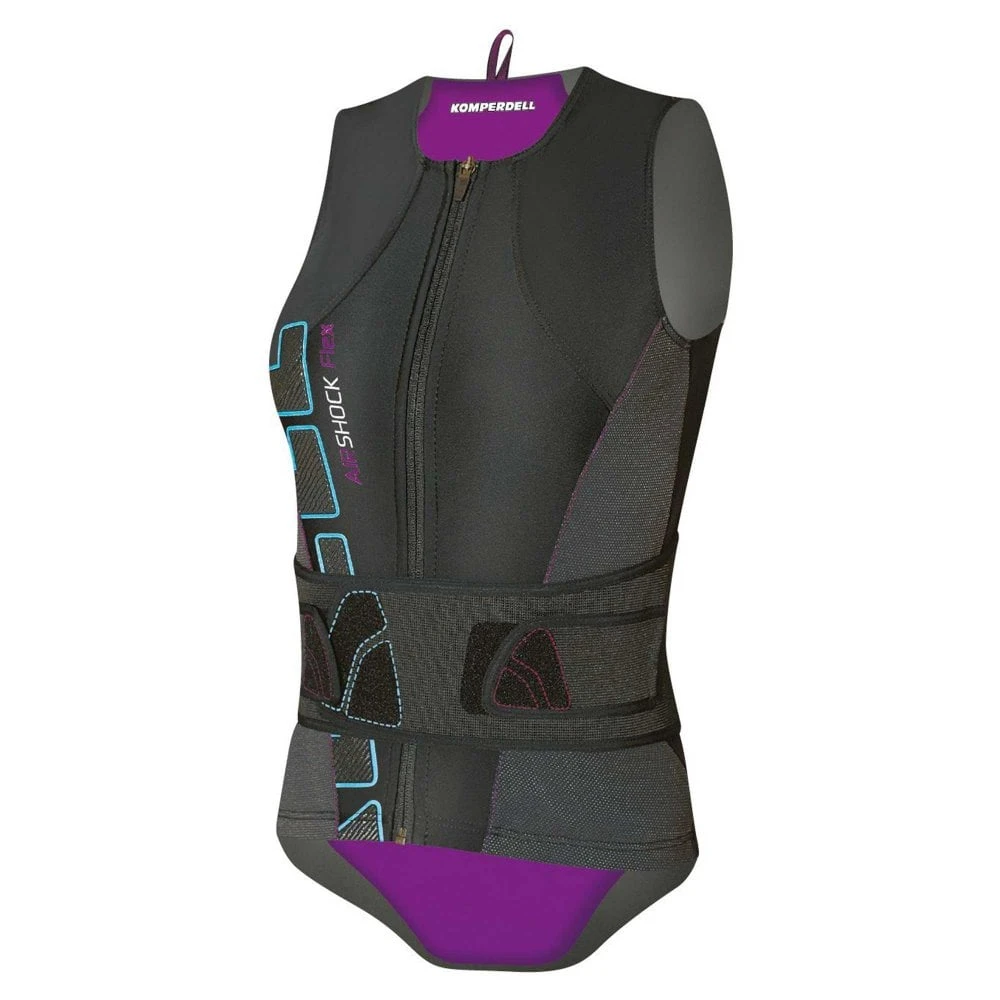 Komperdell Komperdell Airshock Flex Womens Vest - Black/Purple 3 Komperdell Komperdell Airshock Flex Womens Vest - Black/Purple
