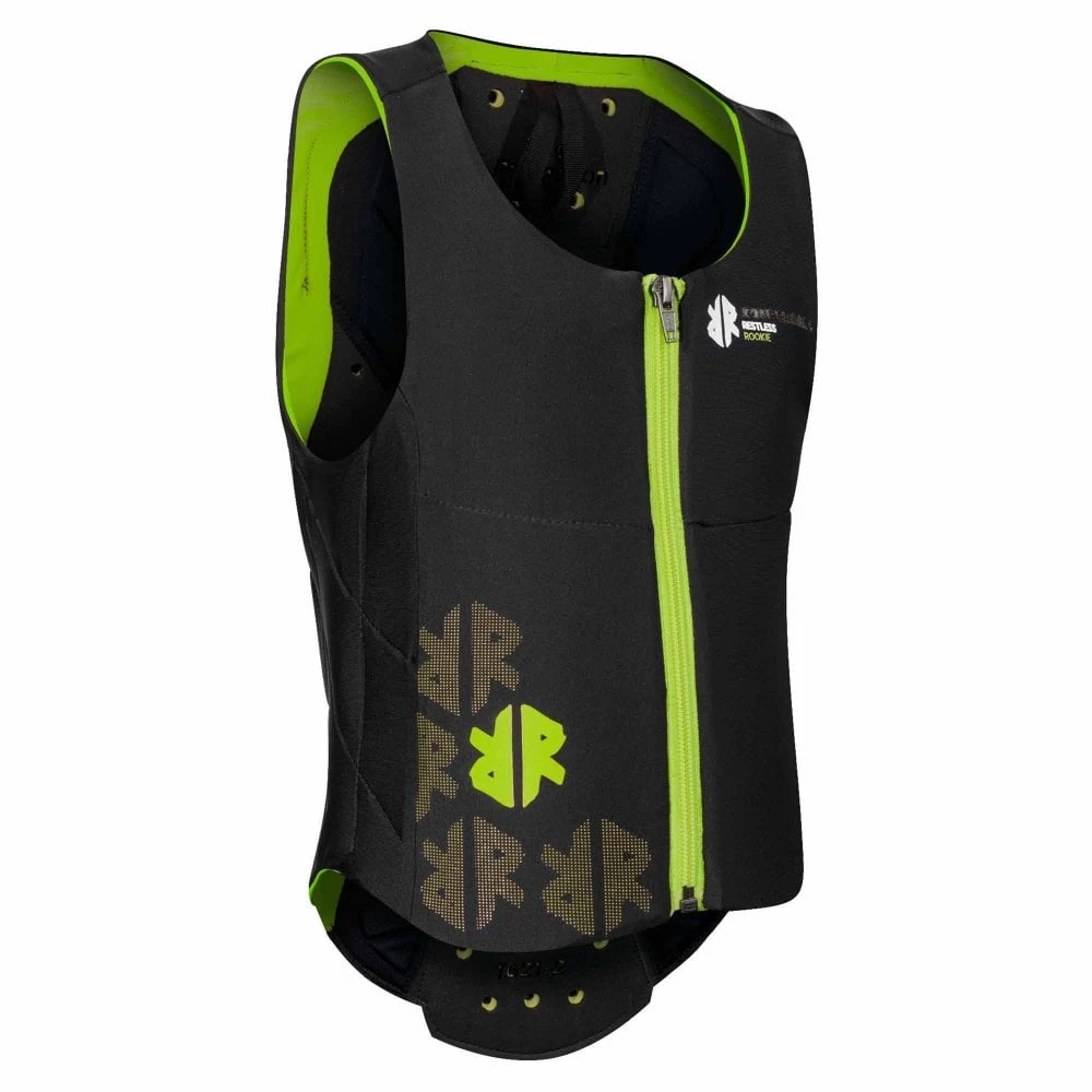 Komperdell Komperdell Ballistic Vest Junior Back Protector - Black/Green 3 Komperdell Komperdell Ballistic Vest Junior Back Protector - Black/Green