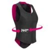 Komperdell Komperdell Ballistic Womens Back Protector - Black/Pink