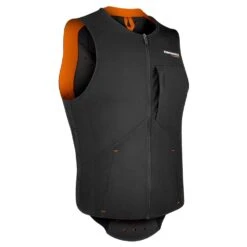 Komperdell Komperdell Super Eco Pro Cross Protection Vest Back Protector - Black/Orange