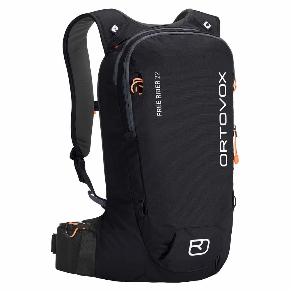 Ortovox Ortovox Free Rider 22 Backpack - Black Raven 3 Ortovox Ortovox Free Rider 22 Backpack - Black Raven