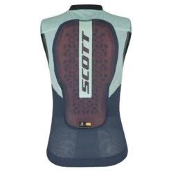 Scott Scott AirFlex Women's Light Vest Back Protector - Blue Nights/Cloud Blue