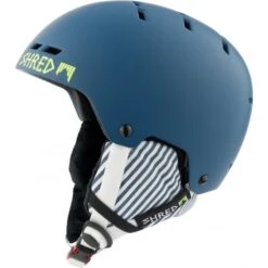 Shred Bumper No Shock Warm Ski Helmet - Pajama Navy