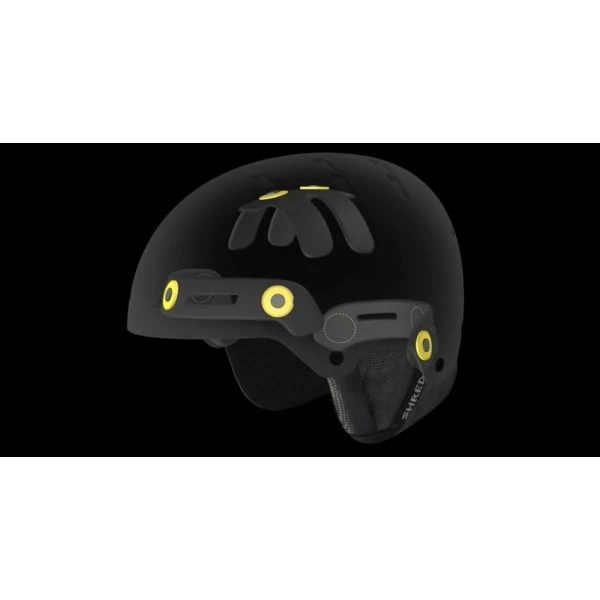 Shred Shred Helmet Bumper Light Ski Helmet - Walnuts Black 5 Shred Shred Helmet Bumper Light Ski Helmet - Walnuts Black - Image 3