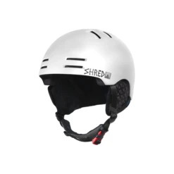 Shred Slam Cap Snowplough Helmet - White