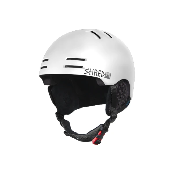 Shred Slam Cap Snowplough Helmet - White 3 Shred Slam Cap Snowplough Helmet - White