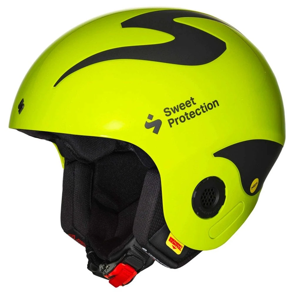 Sweet Protection Sweet Protection Volata Mips Ski Helmet - Gloss Fluro 3 Sweet Protection Sweet Protection Volata Mips Ski Helmet - Gloss Fluro