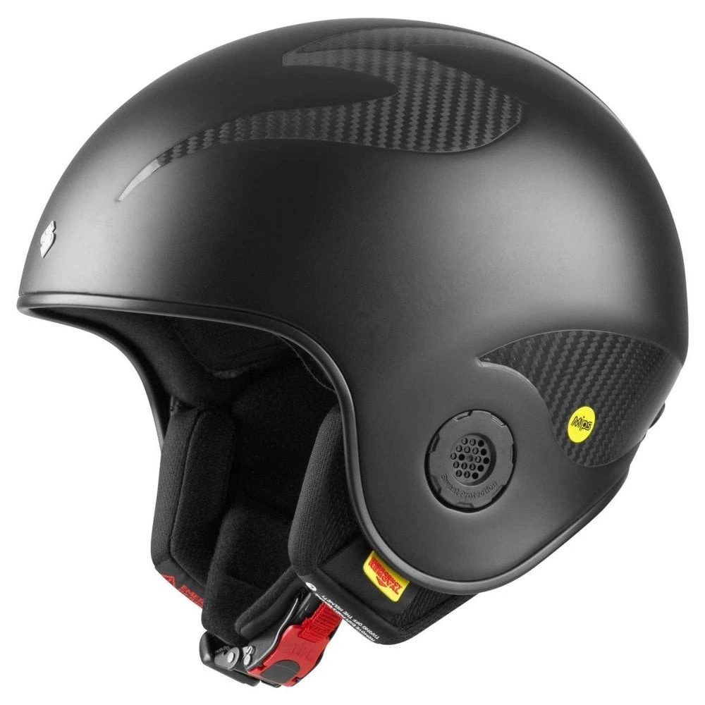 Sweet Protection Sweet Protection Volata WC Carbon MIPS Ski Helmet - Dirt Black 3 Sweet Protection Sweet Protection Volata WC Carbon MIPS Ski Helmet - Dirt Black
