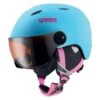 Uvex Uvex Pro Visor Junior Helmet - Blue Matt -MNT Ski Shop uvex pro visor junior helmet blue matt p1239 6683 image